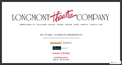 Desktop Screenshot of longmonttheatre.org